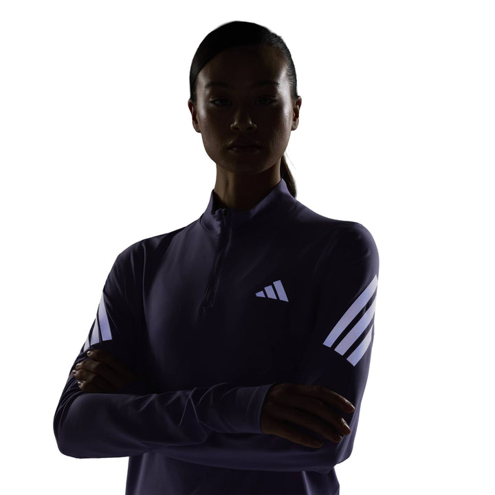 Adidas Women's Adi365 Running Iconic Climacool Half-Zip