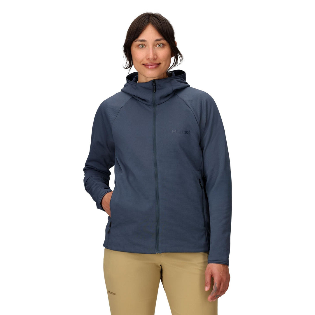 Marmot Women's Leconte Fleece Hooded Jacket