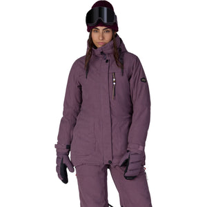 Black Plum Grid Corduroy