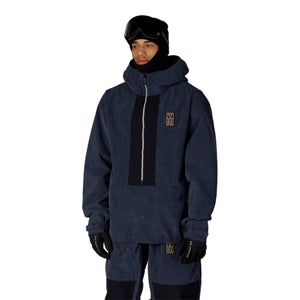 Navy Wide Wale Corduroy
