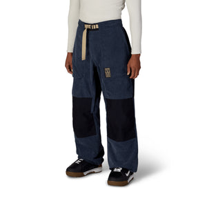 Navy Wide Wale Corduroy