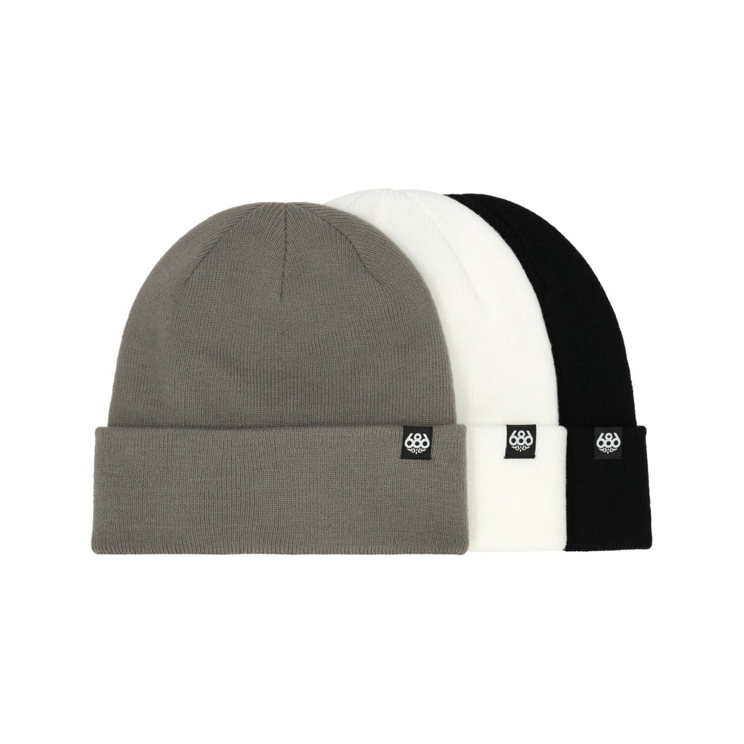 686 Standard Roll Up Beanie - (3-Pack)