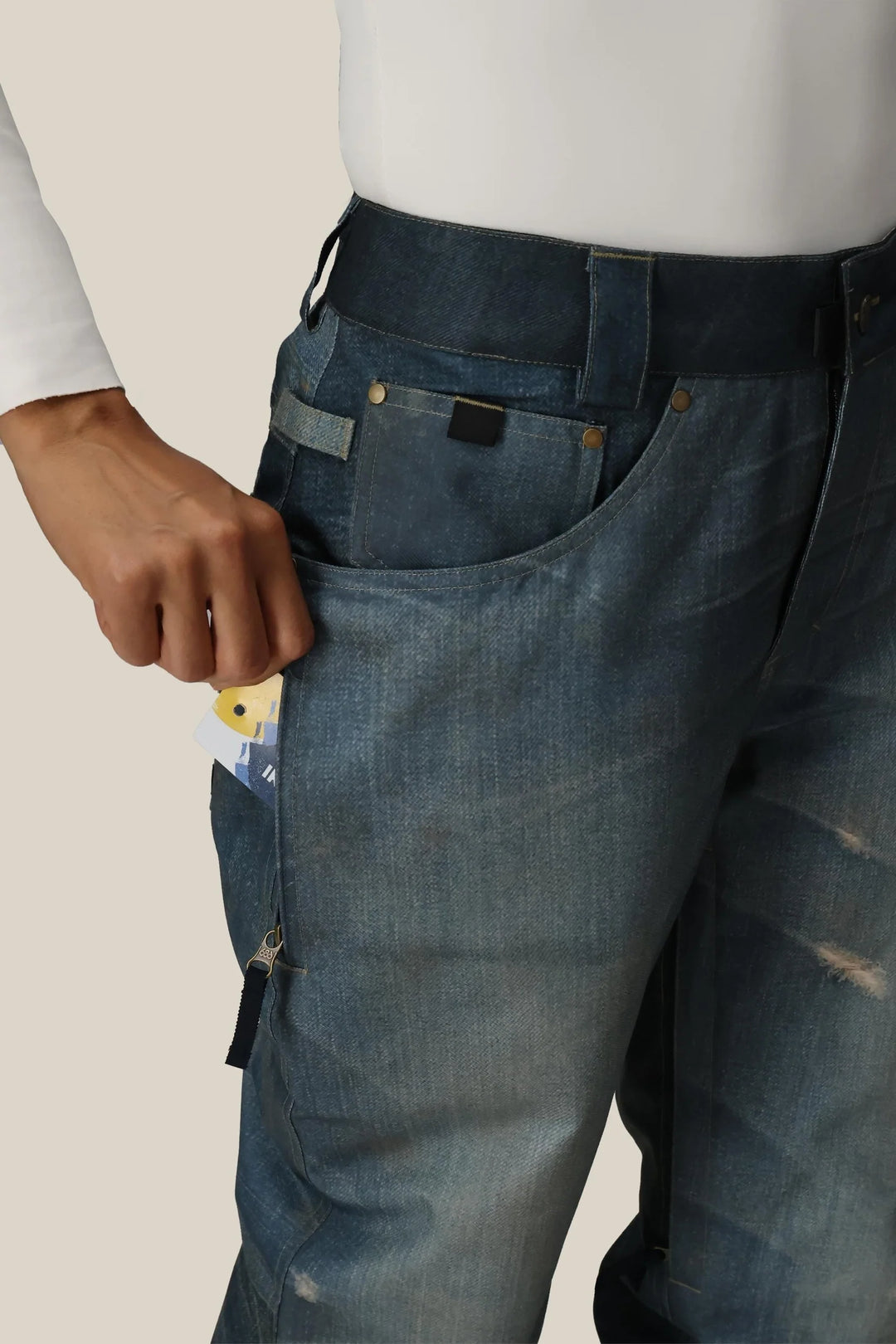 686 WOMENS DECONSTRUCTED DENIM INSULATED PANT