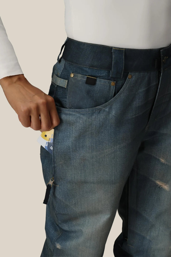 686 WOMENS DECONSTRUCTED DENIM INSULATED PANT