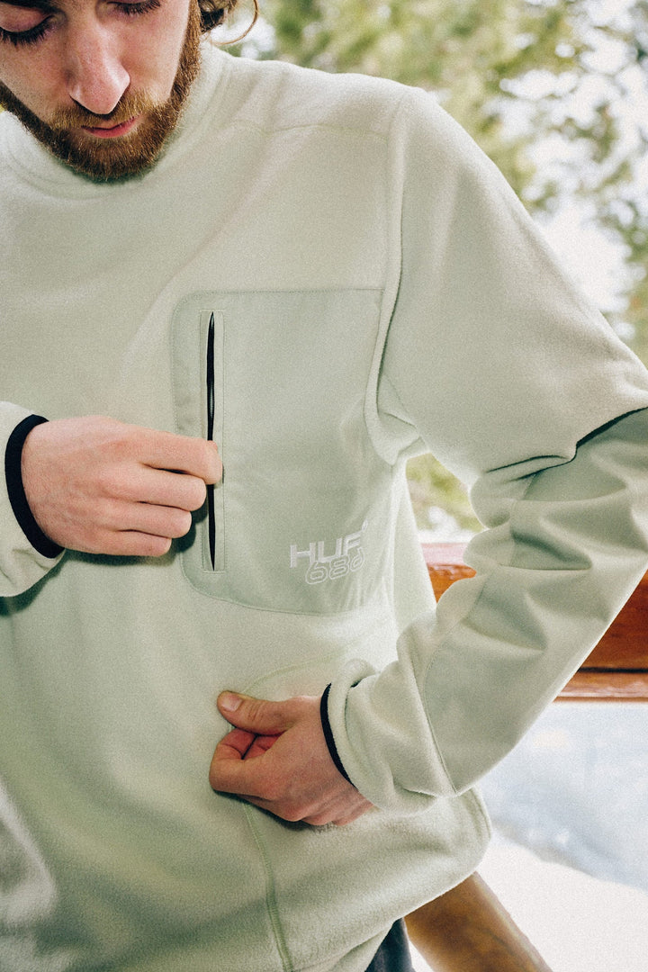 686 MENS HUF FLEECE CREWNECK