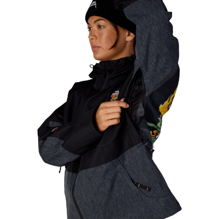 686 Women's Metallica Burning Skull Insulated Jacket