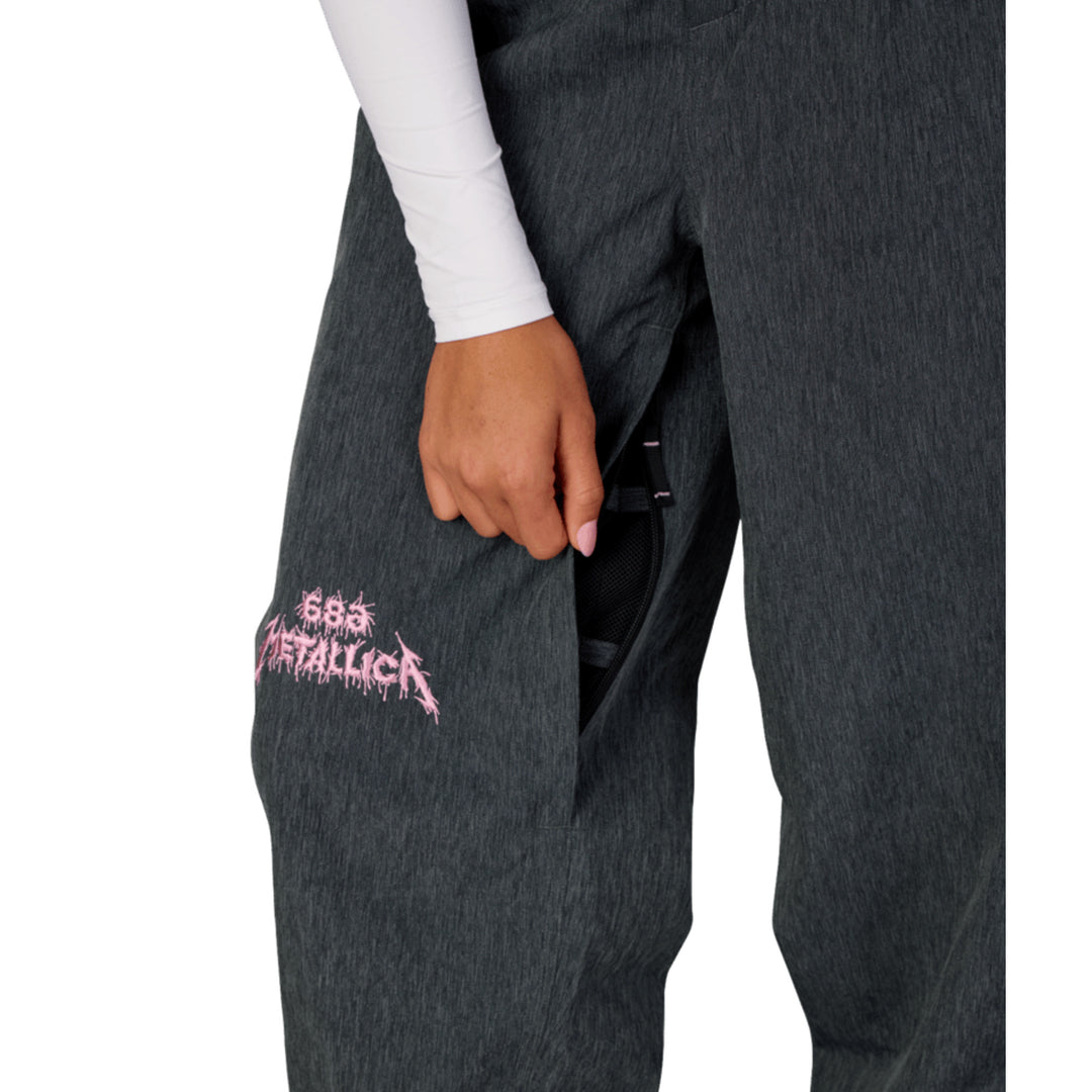 686 Women's Metallica Burning Skull Shell Pant