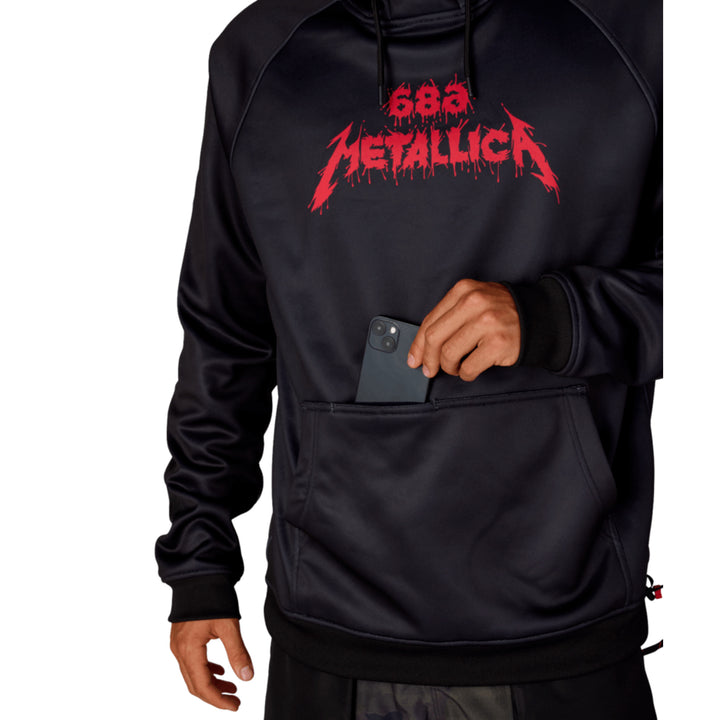 686 Men's Metallica Bonded Fleece Pullover Hoody