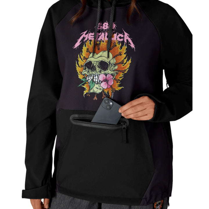 686 Women's Metallica Waterproof Hoody