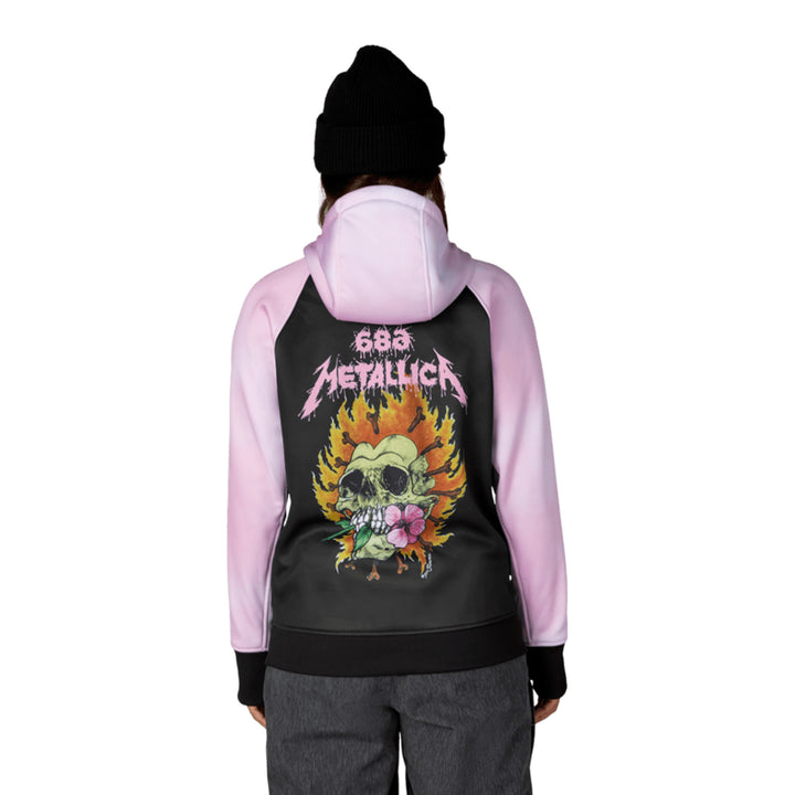 686 Women's Metallica Bonded Fleece Pullover Hoody