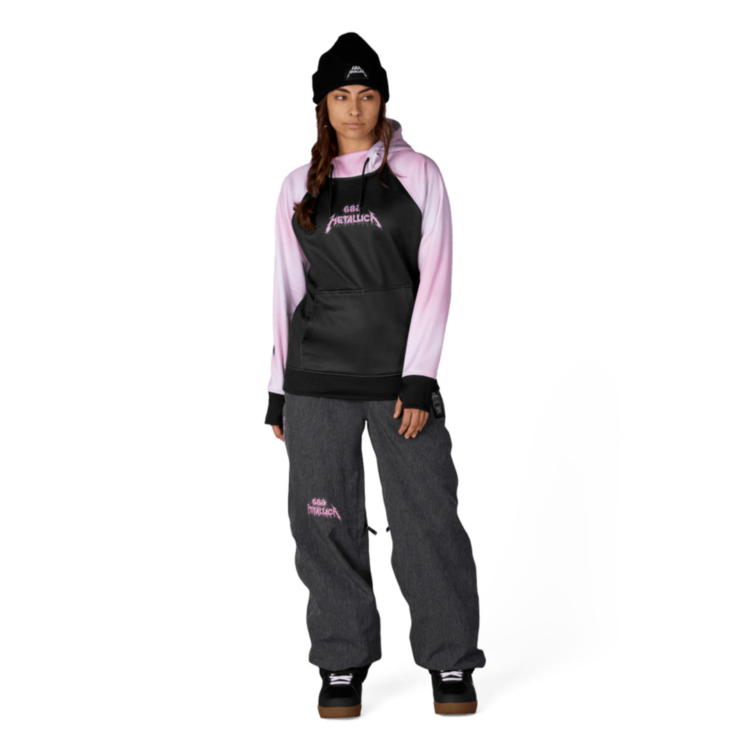 686 Women's Metallica Bonded Fleece Pullover Hoody