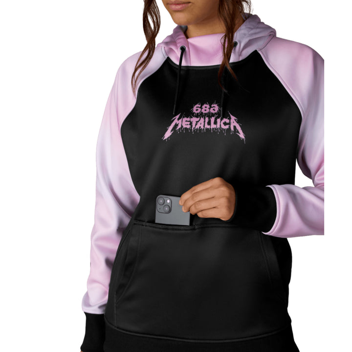 686 Women's Metallica Bonded Fleece Pullover Hoody