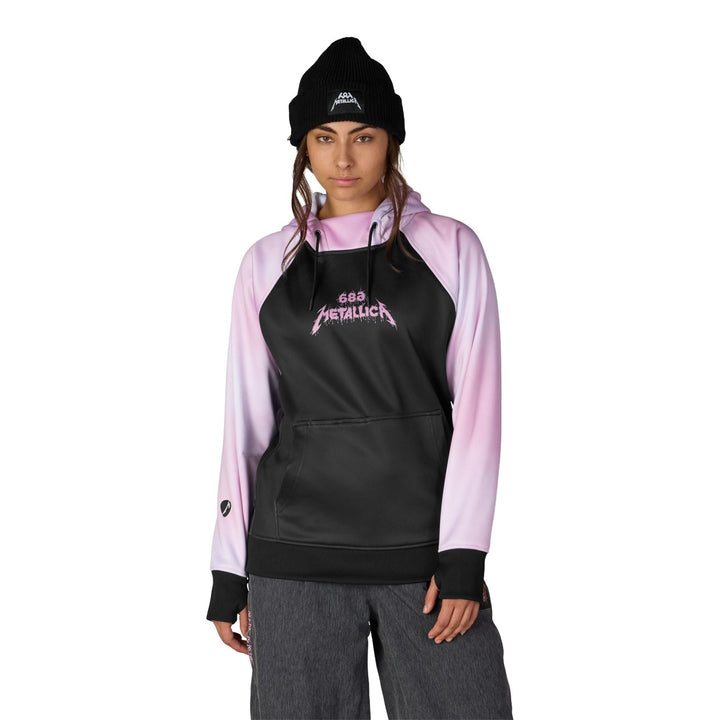 686 Women's Metallica Bonded Fleece Pullover Hoody