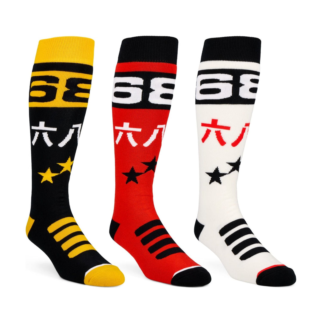 686 Men’s Kanji Socks - 3 Pack