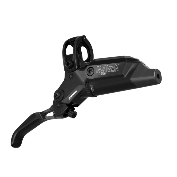 SRAM Maven Silver Disc Brake Lever - Front Rear Post Mount 4-Piston Aluminum Lever SS Hardware BLK B1