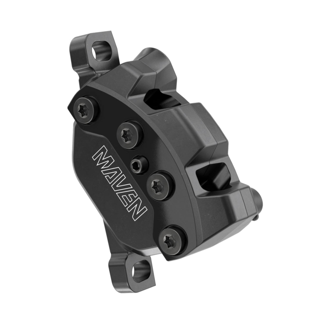 SRAM Maven Silver Disc Brake Lever - Front Rear Post Mount 4-Piston Aluminum Lever SS Hardware BLK B1