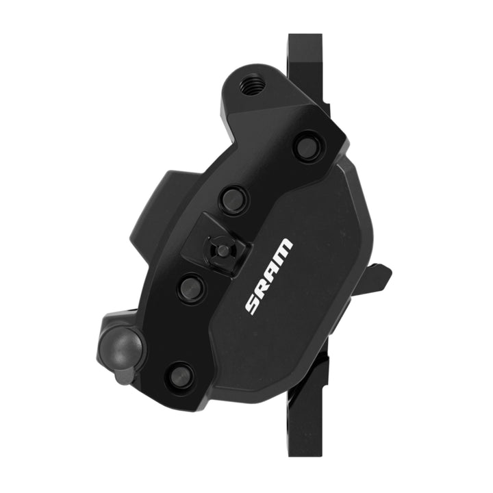 SRAM Maven Silver Disc Brake Lever - Front Rear Post Mount 4-Piston Aluminum Lever SS Hardware BLK B1