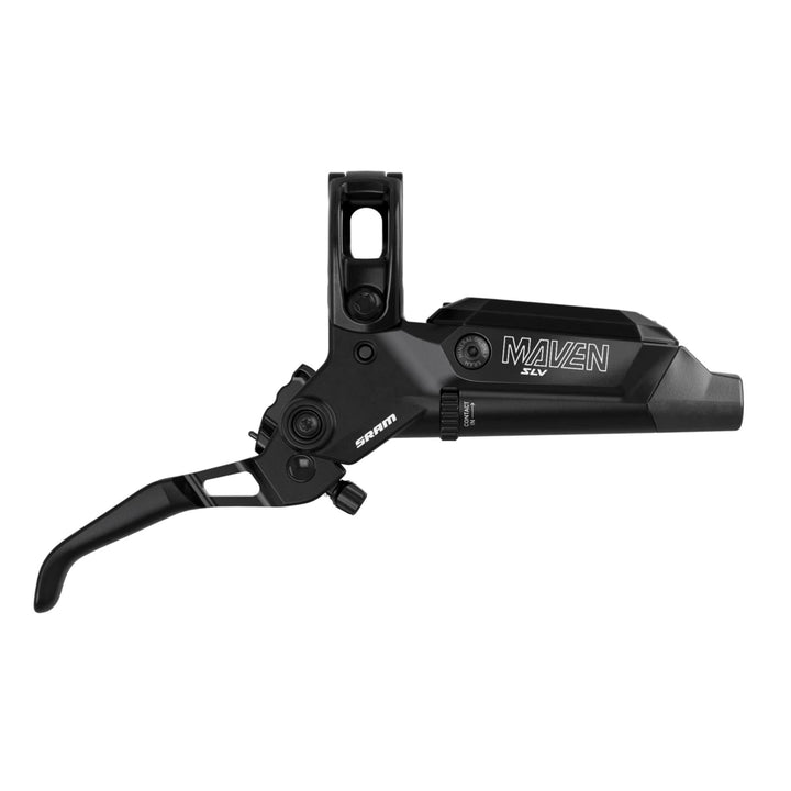 SRAM Maven Silver Disc Brake Lever - Front Rear Post Mount 4-Piston Aluminum Lever SS Hardware BLK B1