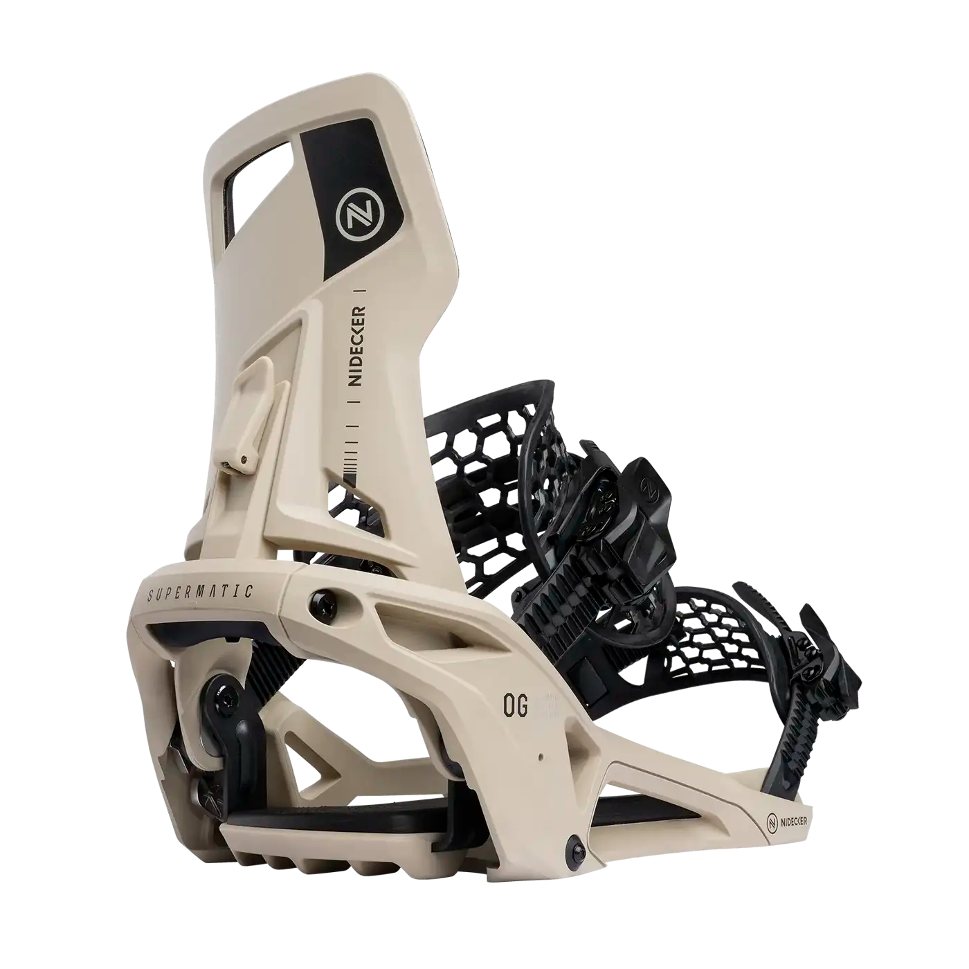 Nidecker Mens OG Supermatic Snowboard Bindings
