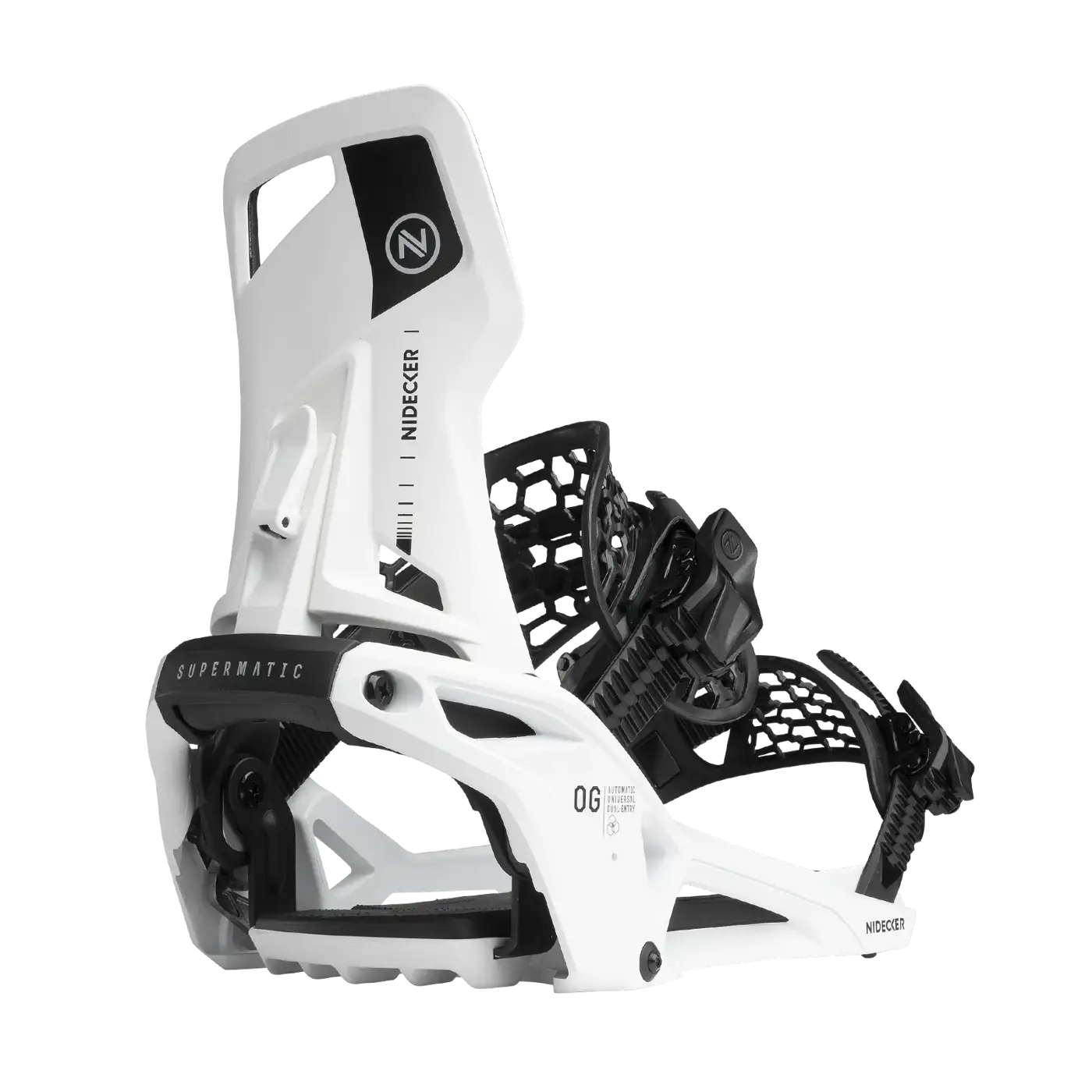 Nidecker Mens OG Supermatic Snowboard Bindings