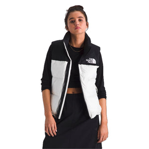 White Dune/TNF Black-Recycled Down