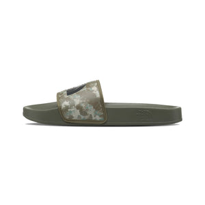 Military Olive Stippled Camo Print/TNF Black