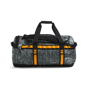 Anthracite Grey Conrad Topo Print/Summit Gold