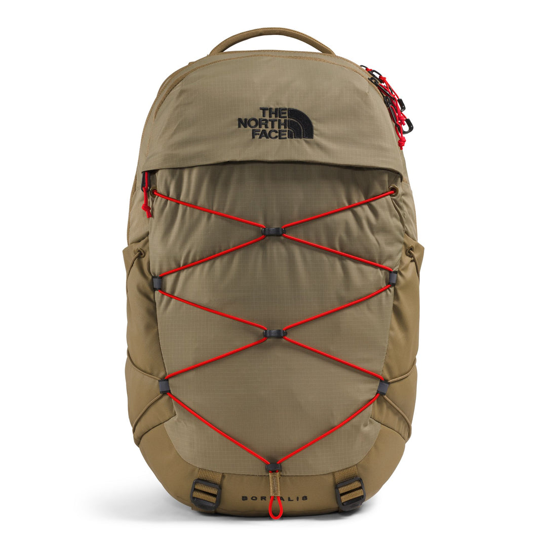 The North Face Borealis Backpack Cedar / Lava Red