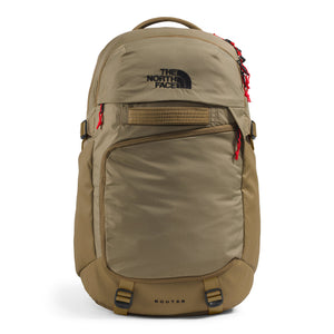 The North Face Router Backpack Cedar/Lava Red