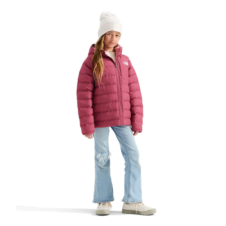 The North Face Girls' Reversible Perrito Hooded Jacket