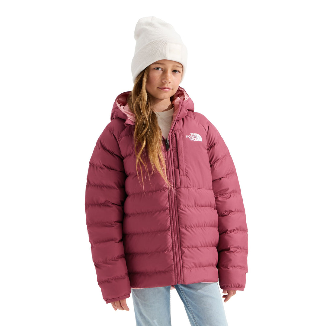 The North Face Girls' Reversible Perrito Hooded Jacket