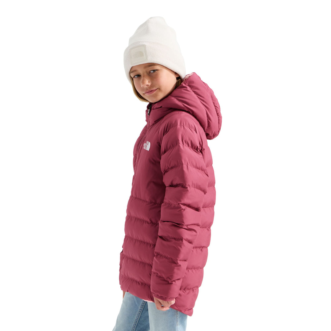 The North Face Girls' Reversible Perrito Hooded Jacket