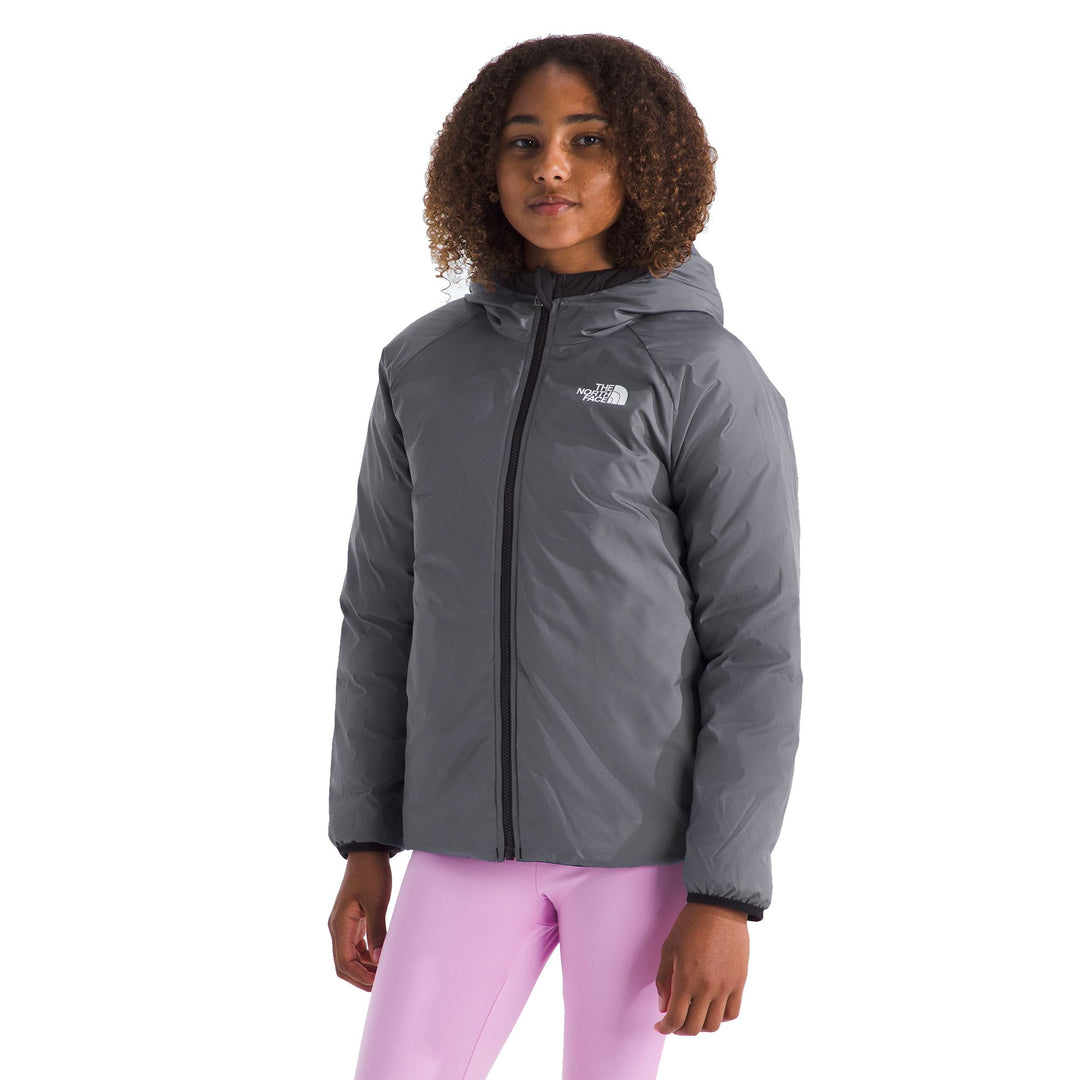 The North Face Girls' Reversible Perrito Hooded Jacket