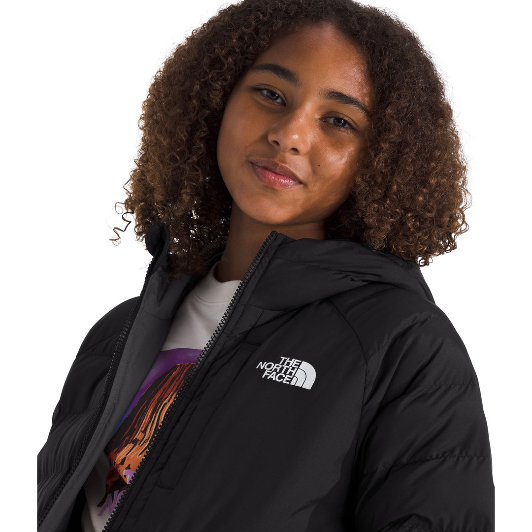 The North Face Girls' Reversible Perrito Hooded Jacket