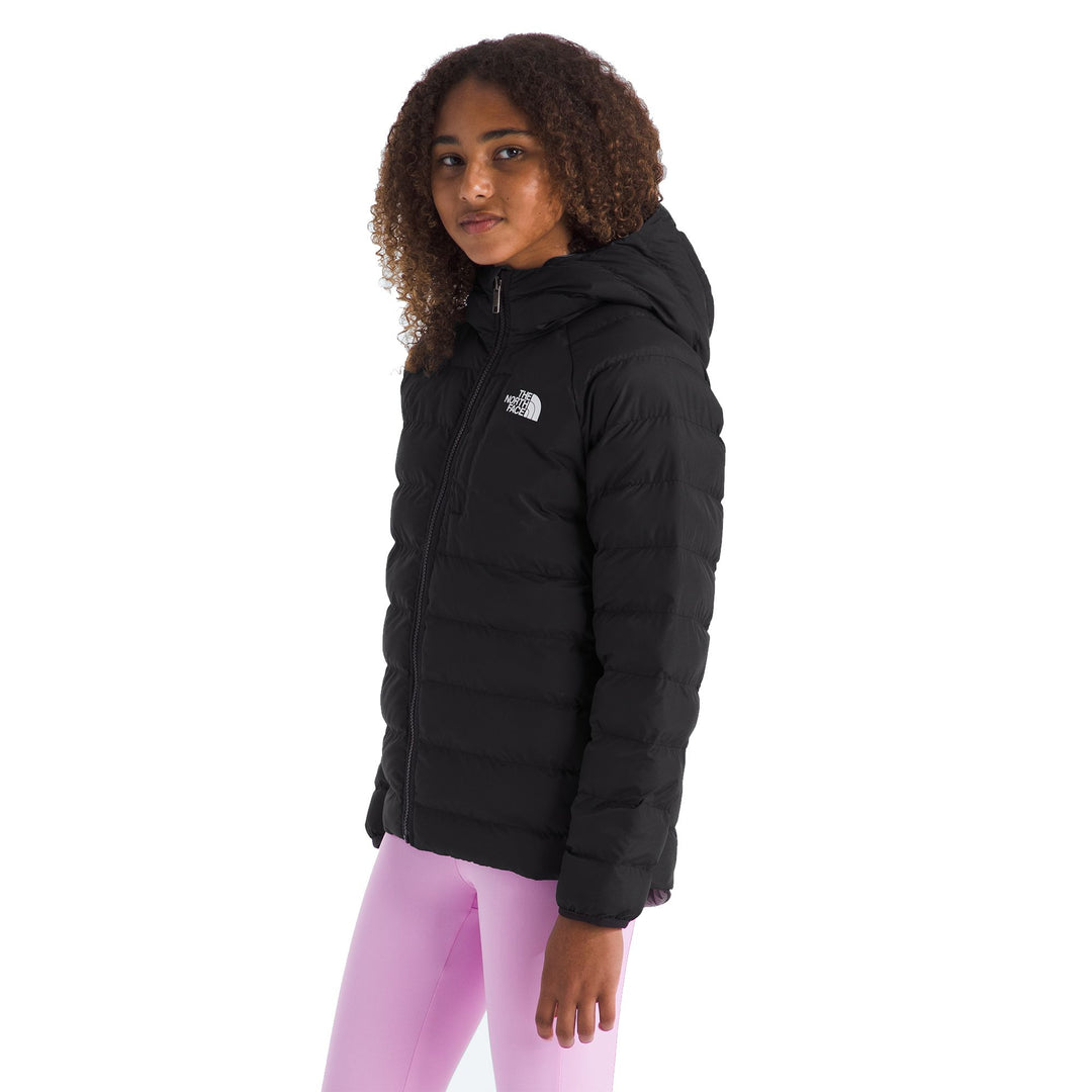 The North Face Girls' Reversible Perrito Hooded Jacket