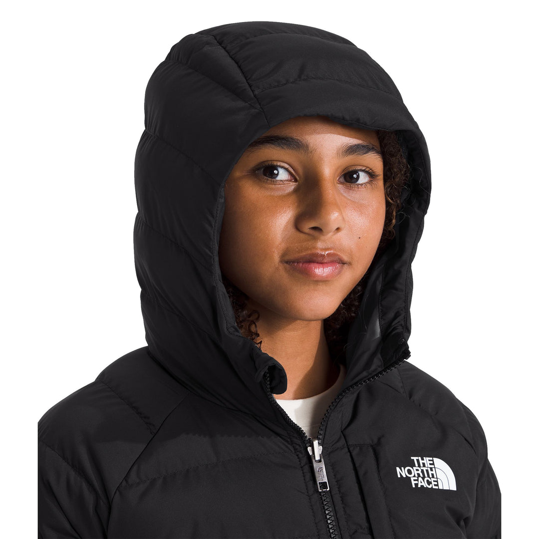 The North Face Girls' Reversible Perrito Hooded Jacket