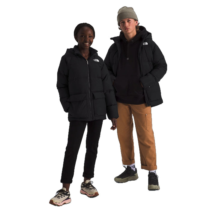 The North Face Teen North Down Fleece-Lined Short Parka