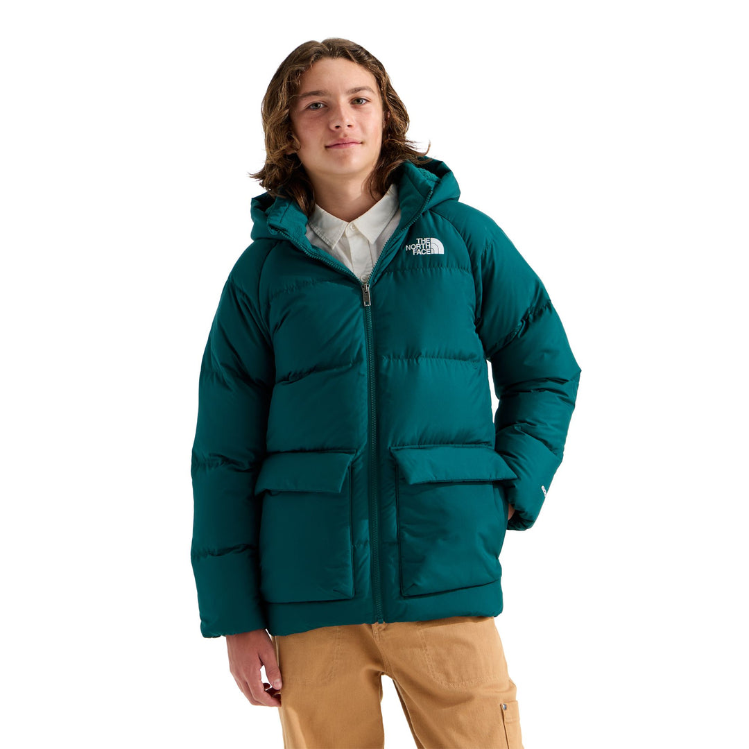 The North Face Teen North Down Fleece-Lined Short Parka