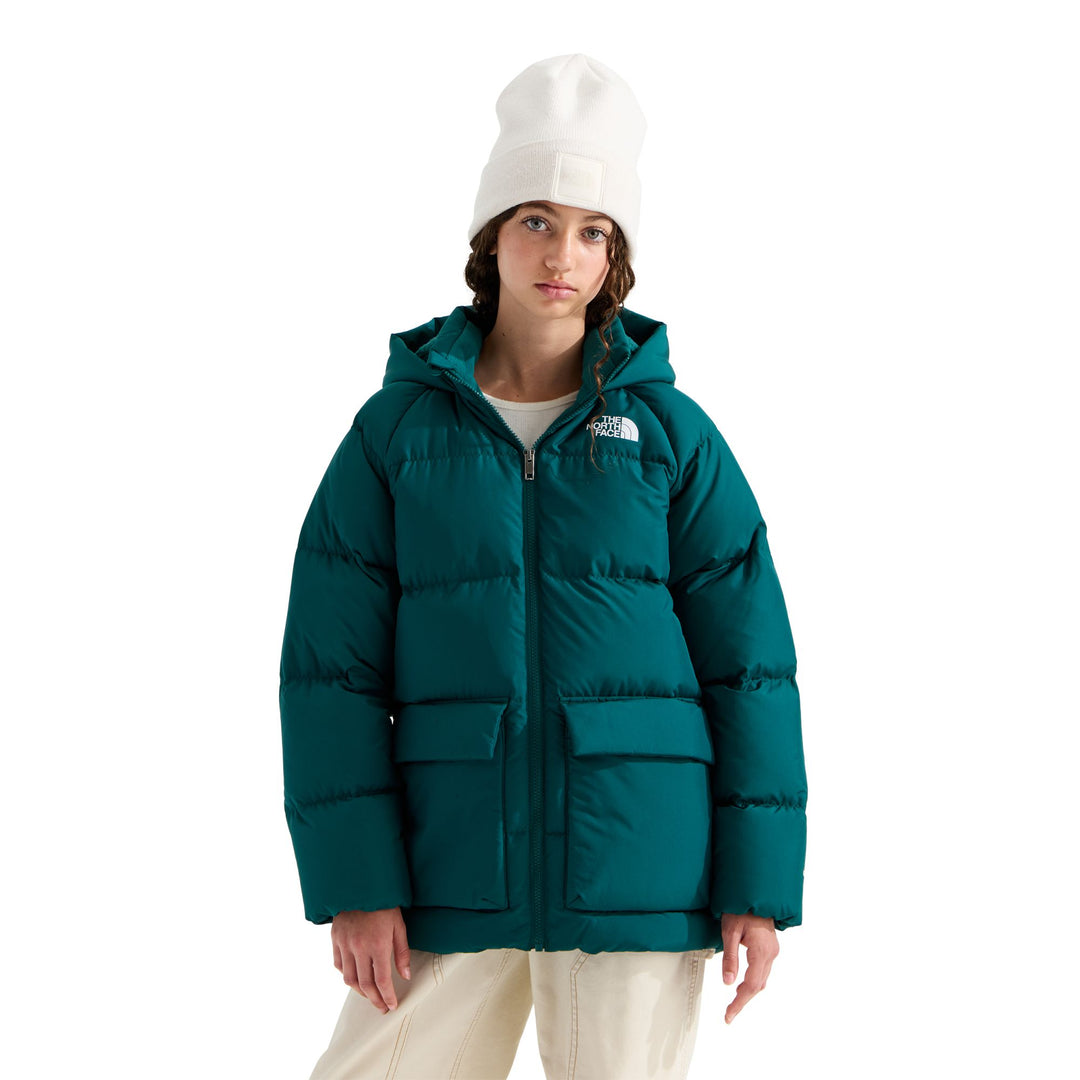The North Face Teen North Down Fleece-Lined Short Parka