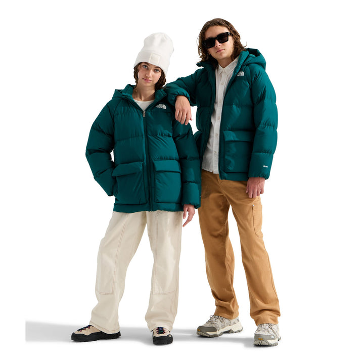 The North Face Teen North Down Fleece-Lined Short Parka
