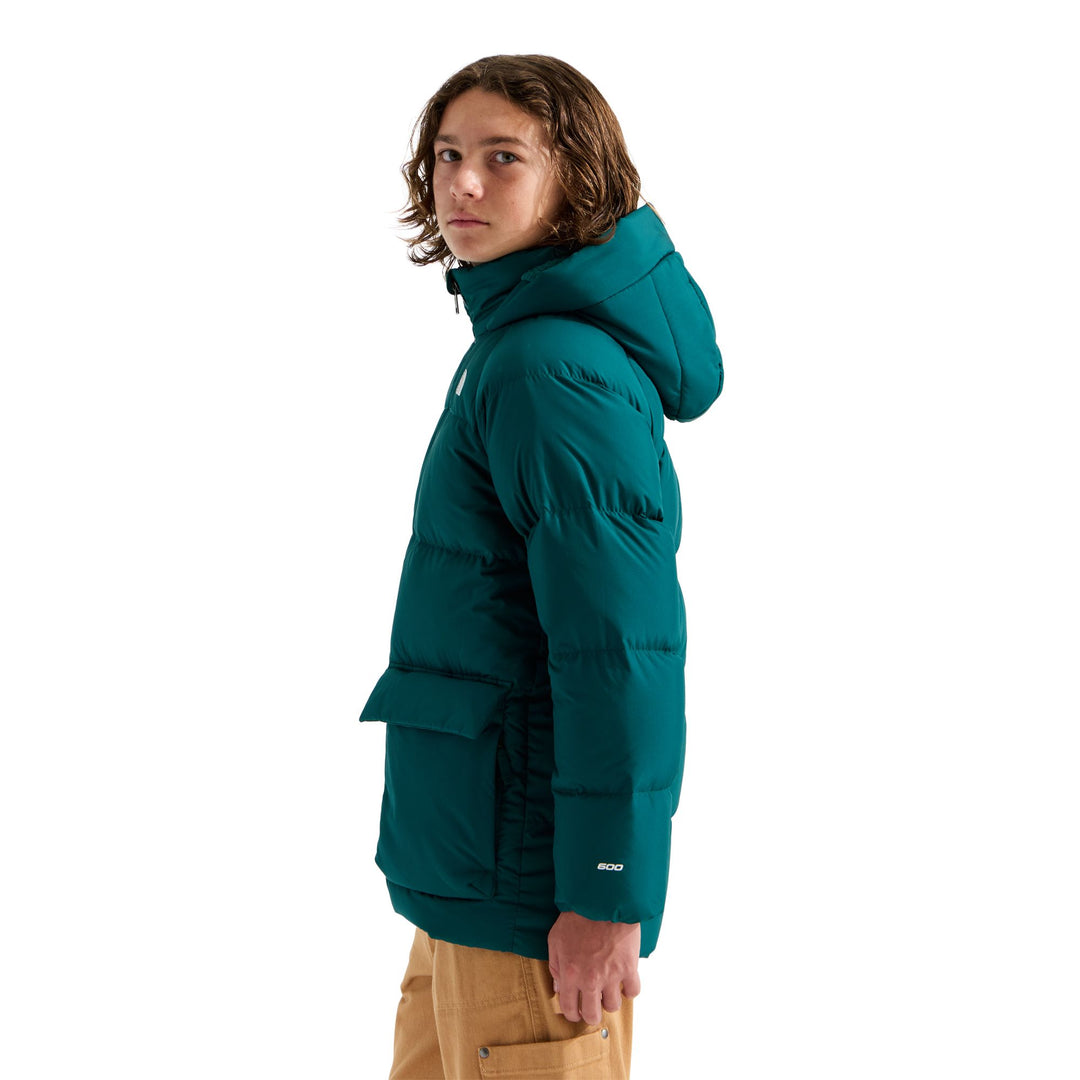 The North Face Teen North Down Fleece-Lined Short Parka