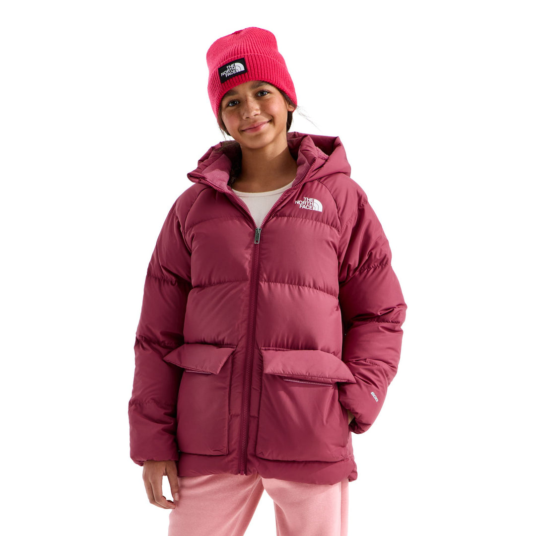 The North Face Teen North Down Fleece-Lined Short Parka