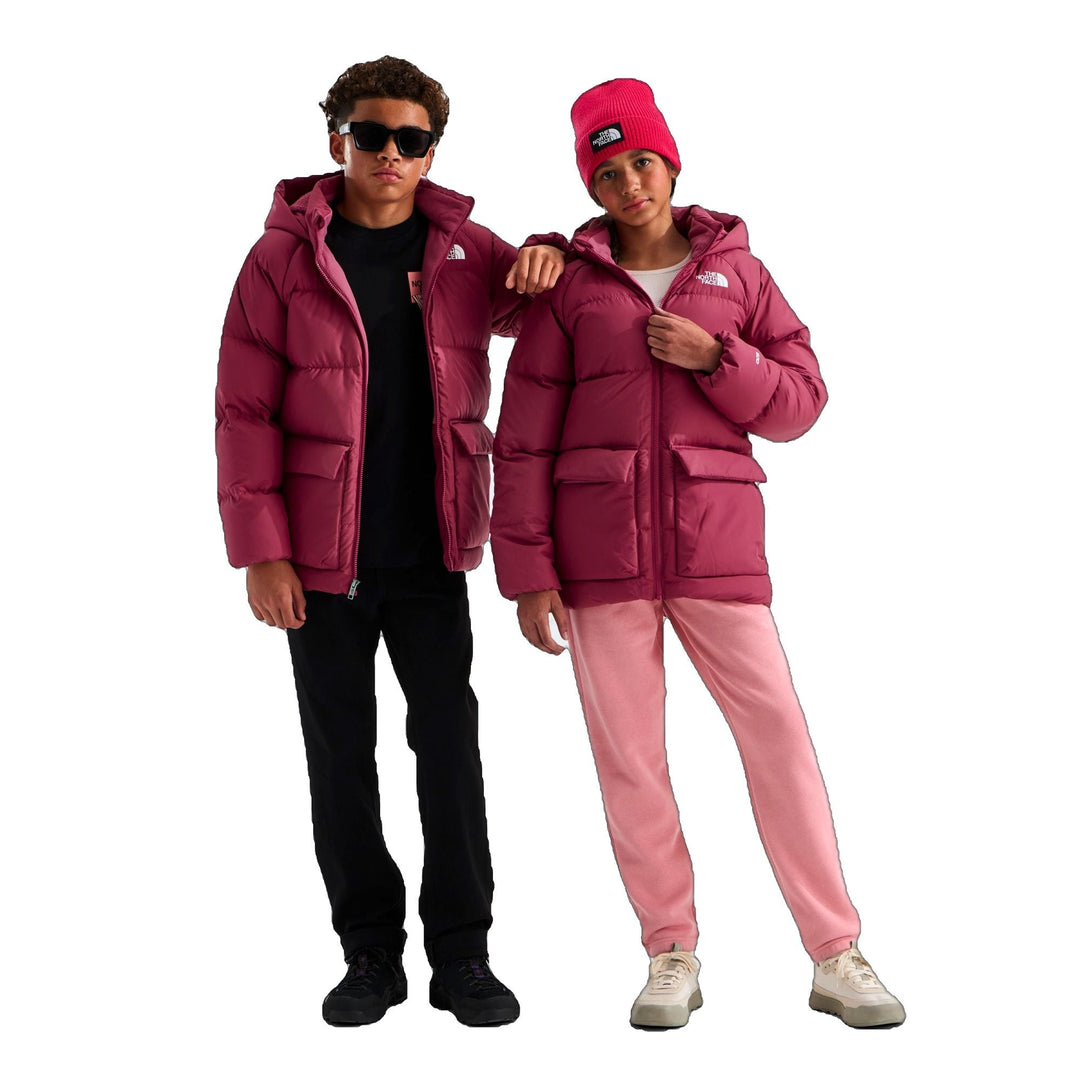 The North Face Teen North Down Fleece-Lined Short Parka