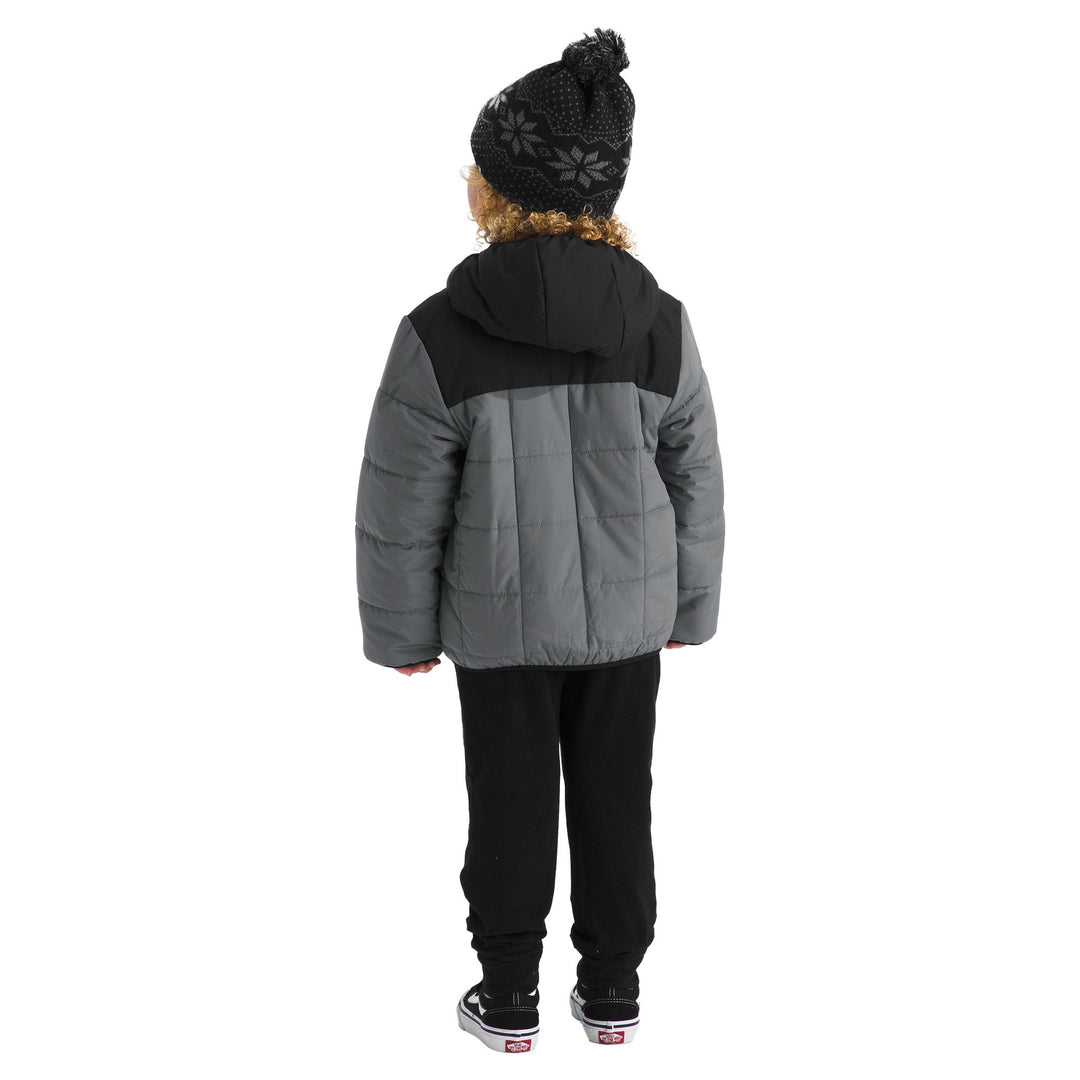 The North Face Boys' Reversible Shasta Full Zip Hooded Jacket