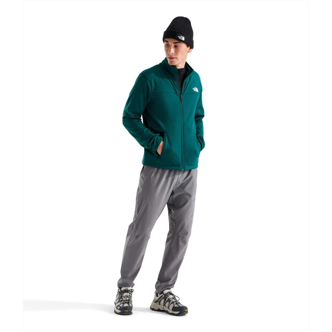 The North Face Men's Cedar Trail Grid Fleece Full Zip Jacket