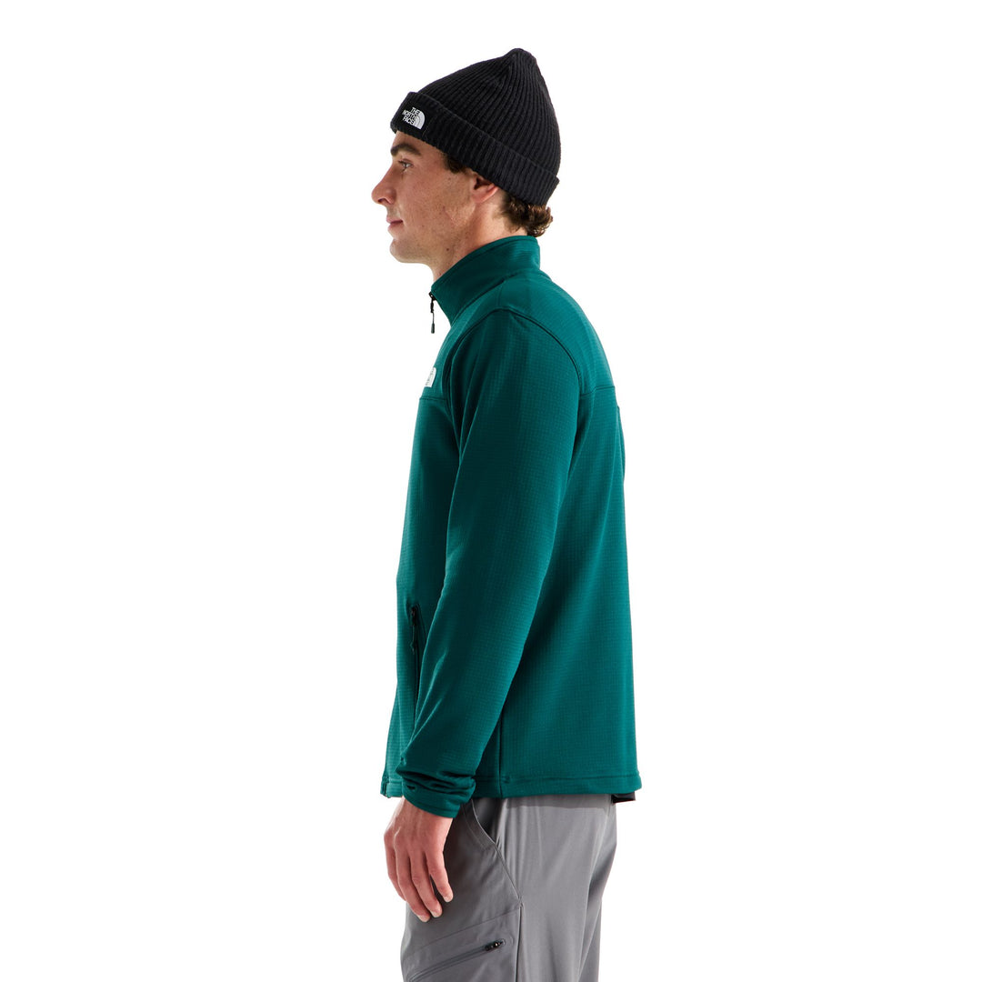 The North Face Men's Cedar Trail Grid Fleece Full Zip Jacket