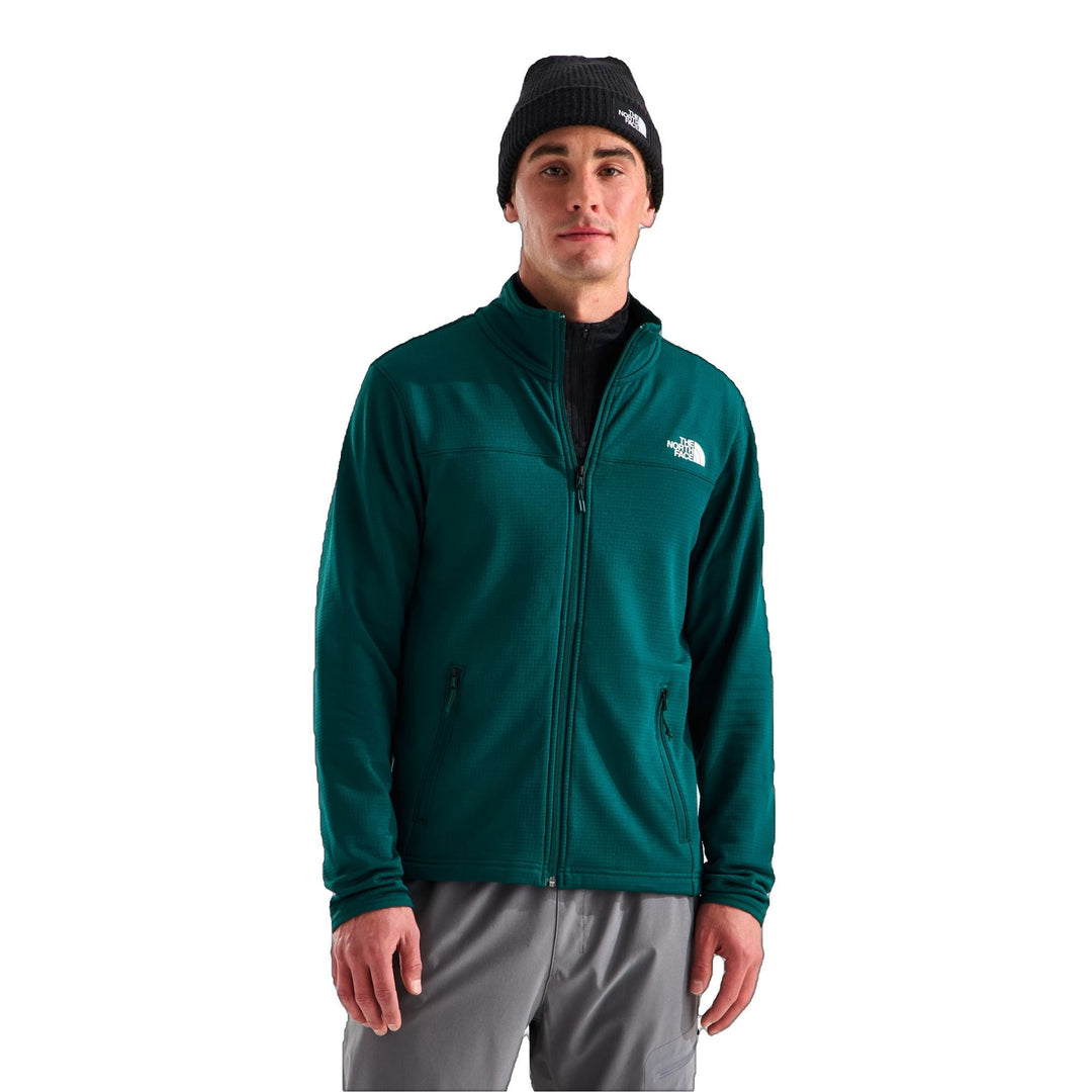 The North Face Men's Cedar Trail Grid Fleece Full Zip Jacket
