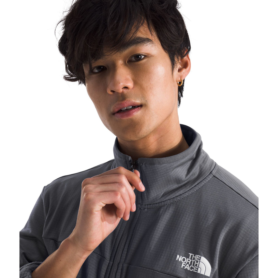 The North Face Men's Cedar Trail Grid Fleece Full Zip Jacket