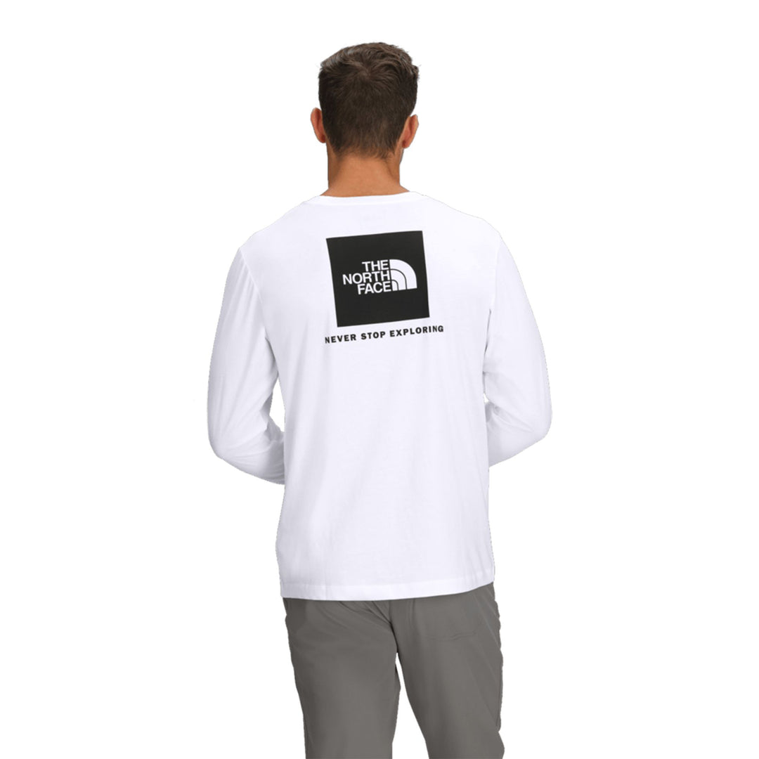 The North Face Men's Evolution Box NSE Regular Long-Sleeve Tee