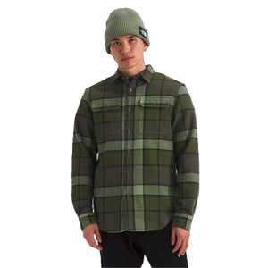 New Taupe Green Macro Small Plaid